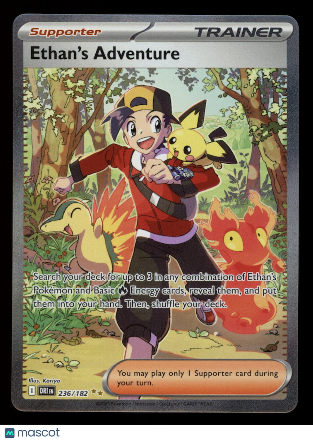 ETHAN'S ADVENTURE Pokemon S&V Destined Rivals #236 Special Illustration Rare