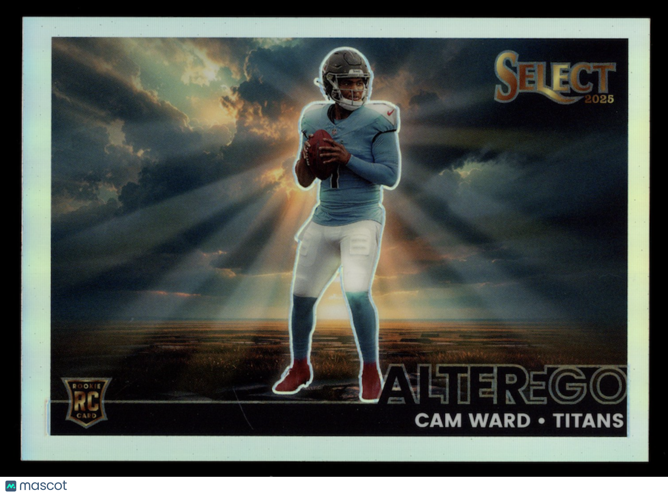 CAM WARD 2025 Panini Select Rookie Alter Ego Prizm Case Hit SSP #3 Titans