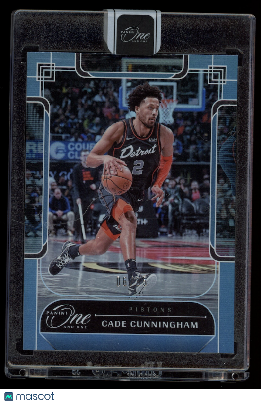 CADE CUNNINGHAM 2023-24 Panini One and One Blue Parallel /35 #89 Pistons