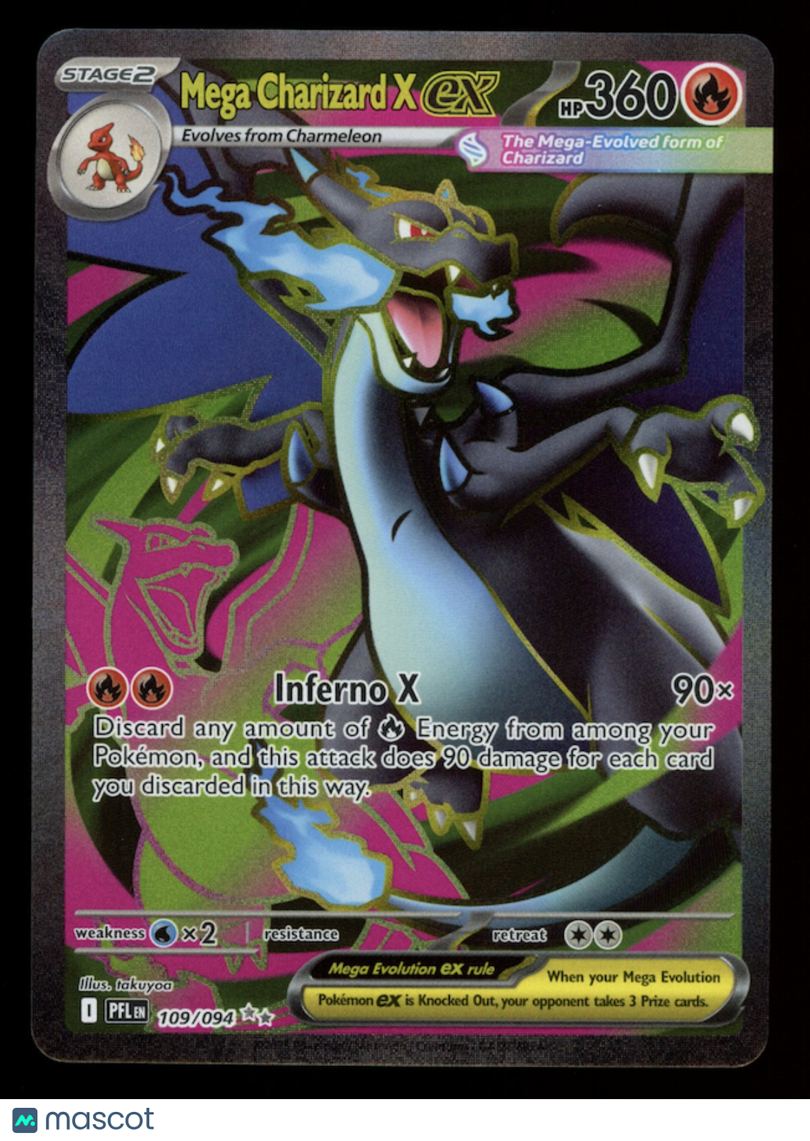 ultra rare charizard pokemon cards MEGA X EX 2025 Phantasmal Flames #109/094 – Frank's Card Shop Options:Play Booster Pack (1 Pack / 15 Cards each) Venusaur art depiction of Charizard Pokémon TCG: Arceus VSTAR