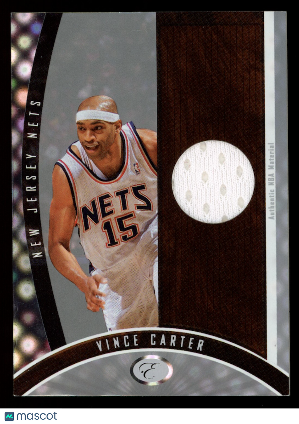 VINCE CARTER 2006-07 Bowman Elevation Executive Level Relic Patch 1/1 #ELR-VC