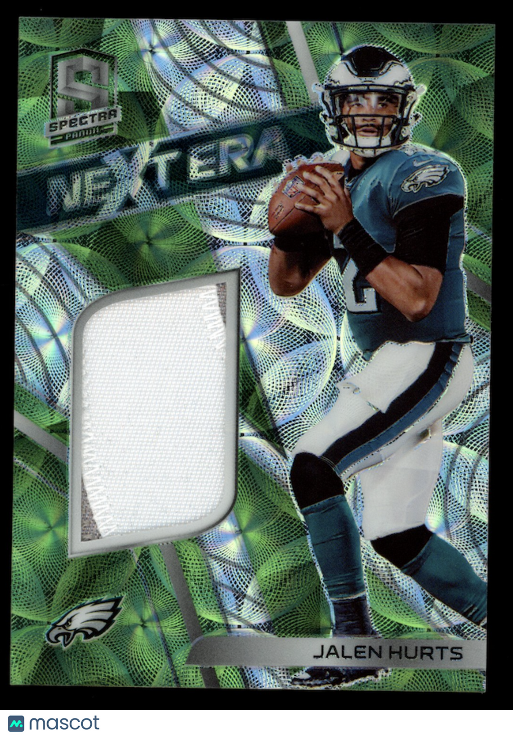 JALEN HURTS 2020 Panini Spectra Rookie Next Era Patch Neon Green /35 #NE-JH