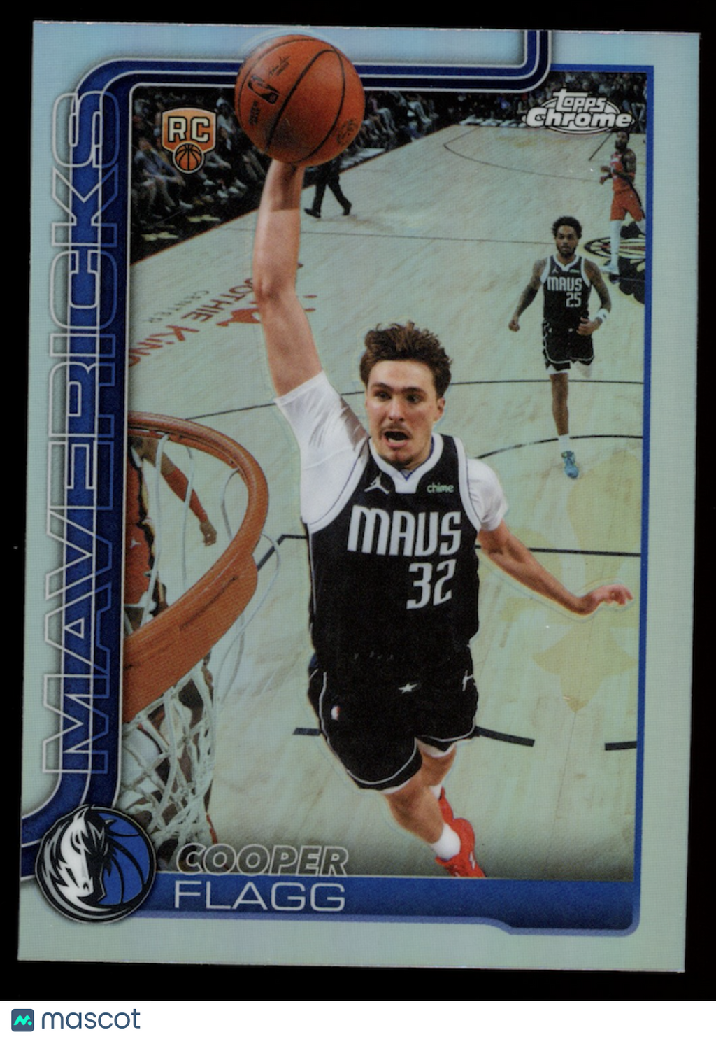 COOPER FLAGG 2025-26 Topps Chrome Update Rookie Refractor #151 Mavericks