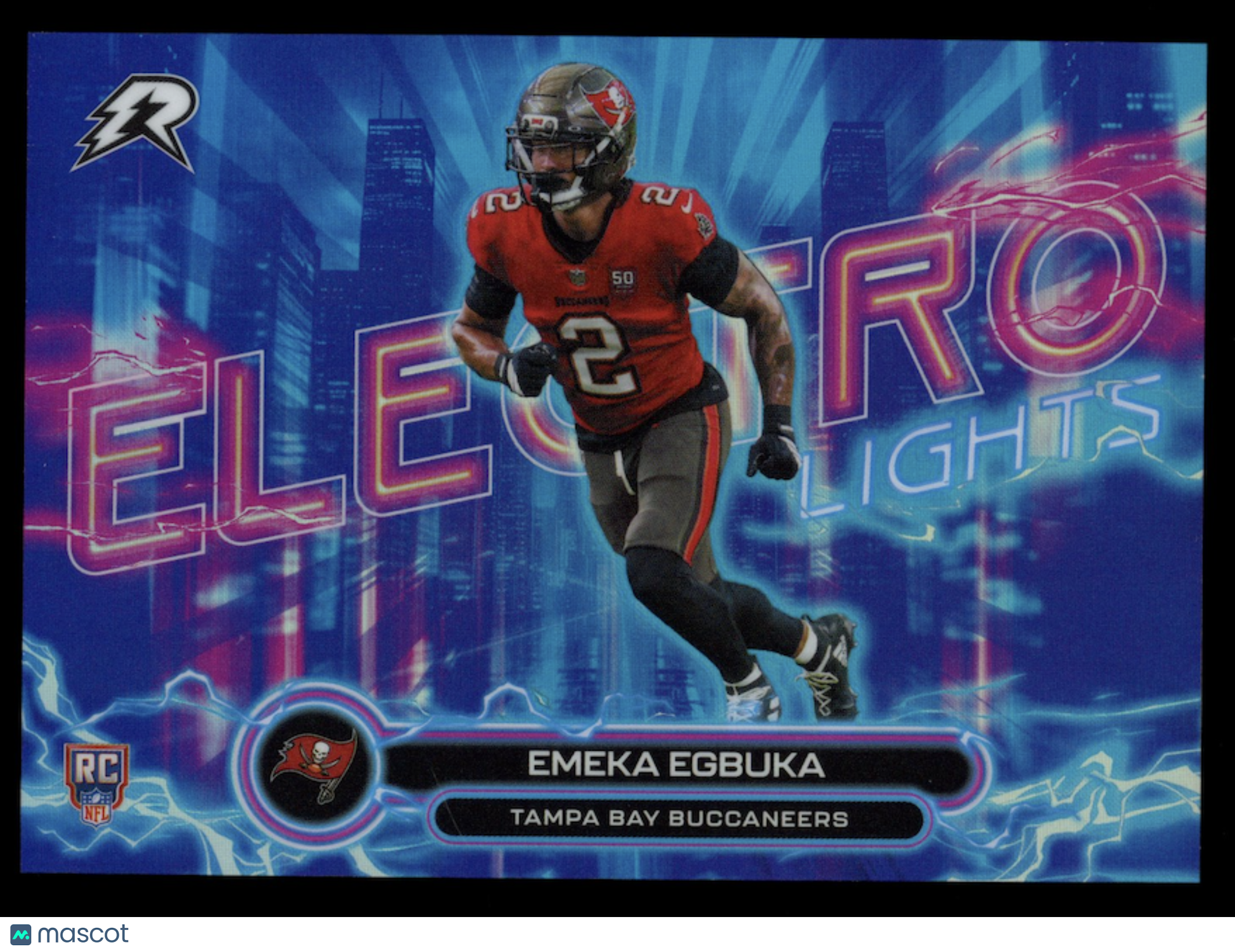 EMEKA EGBUKA 2025 Topps Resurgence Electro Lights Rookie Case Hit SSP #EL-25