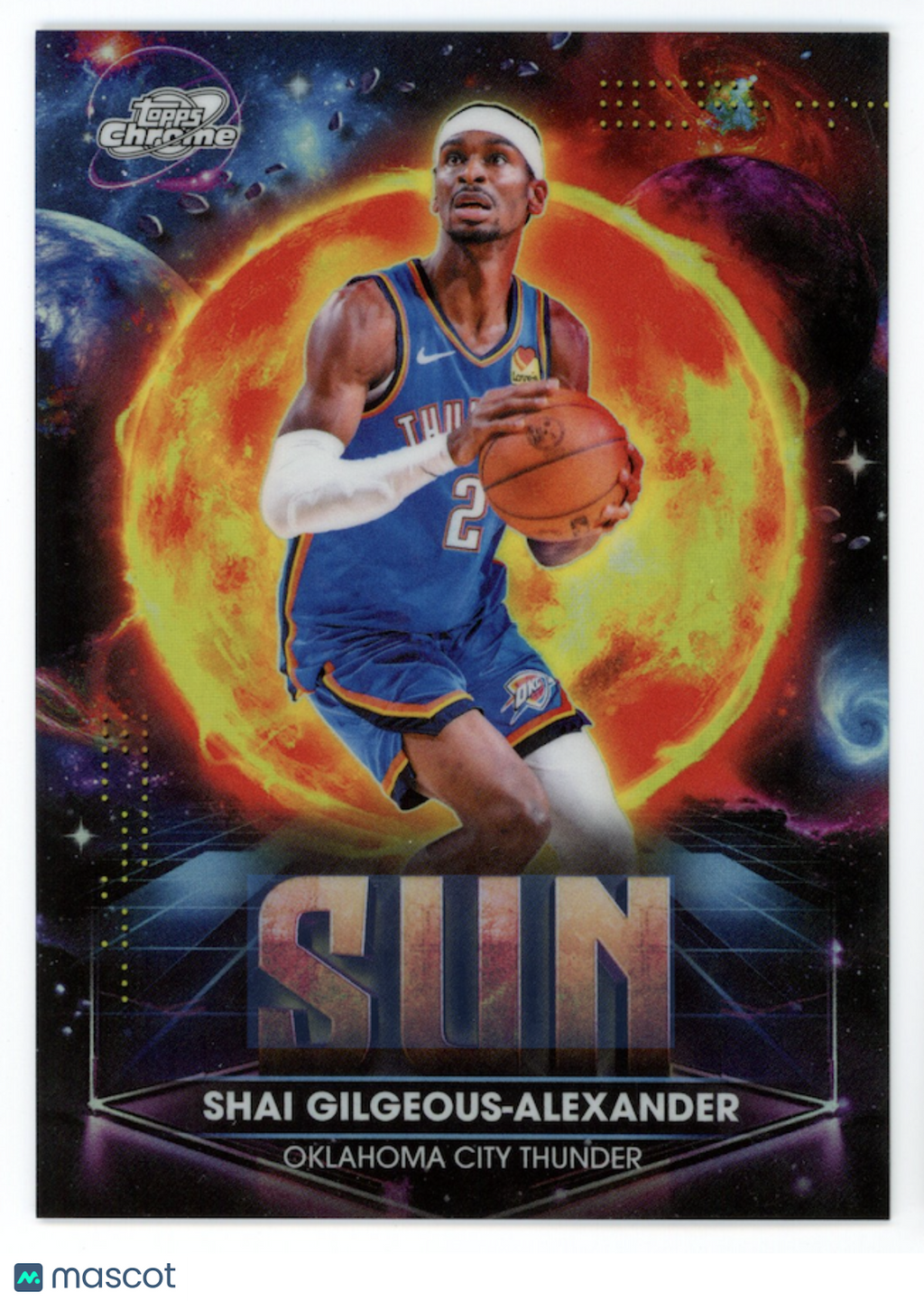 SHAI GILGEOUS-ALEXANDER 2025-26 Topps Cosmic Chrome Planetary Pursuit Sun #PPS-1