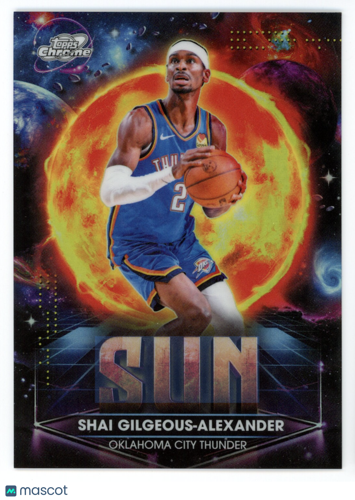 SHAI GILGEOUS-ALEXANDER 2025-26 Topps Cosmic Chrome Planetary Pursuit Sun #PPS-1