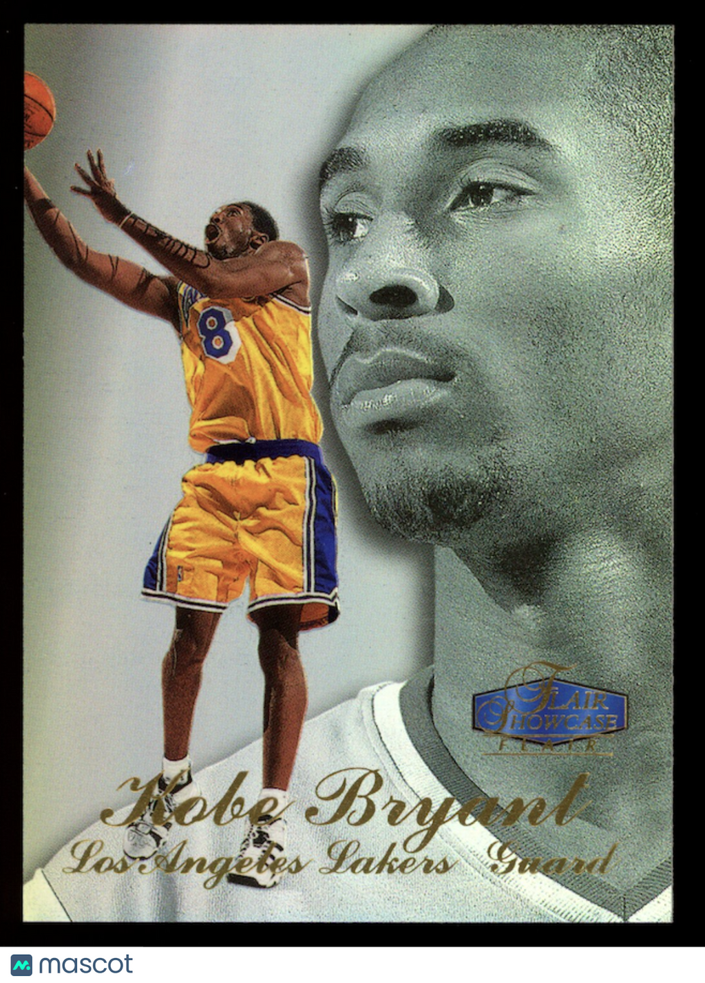 KOBE BRYANT 1997-98 Fleer Flair Showcase Row 3 Seat 18 Lakers