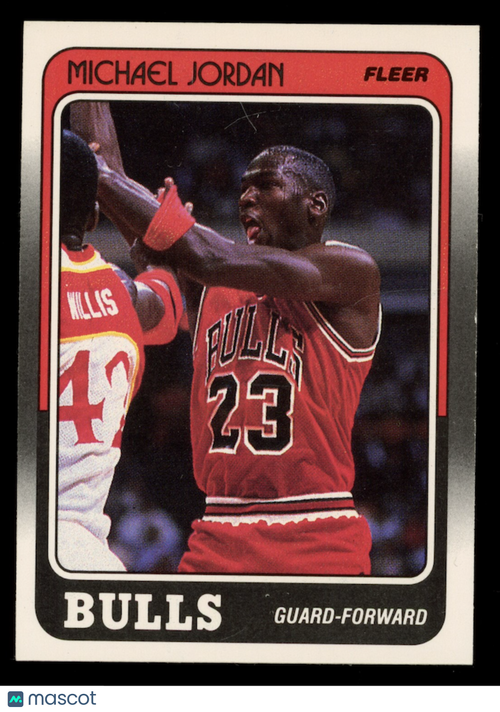 MICHAEL JORDAN 1988-89 Fleer Basketball #17 Bulls