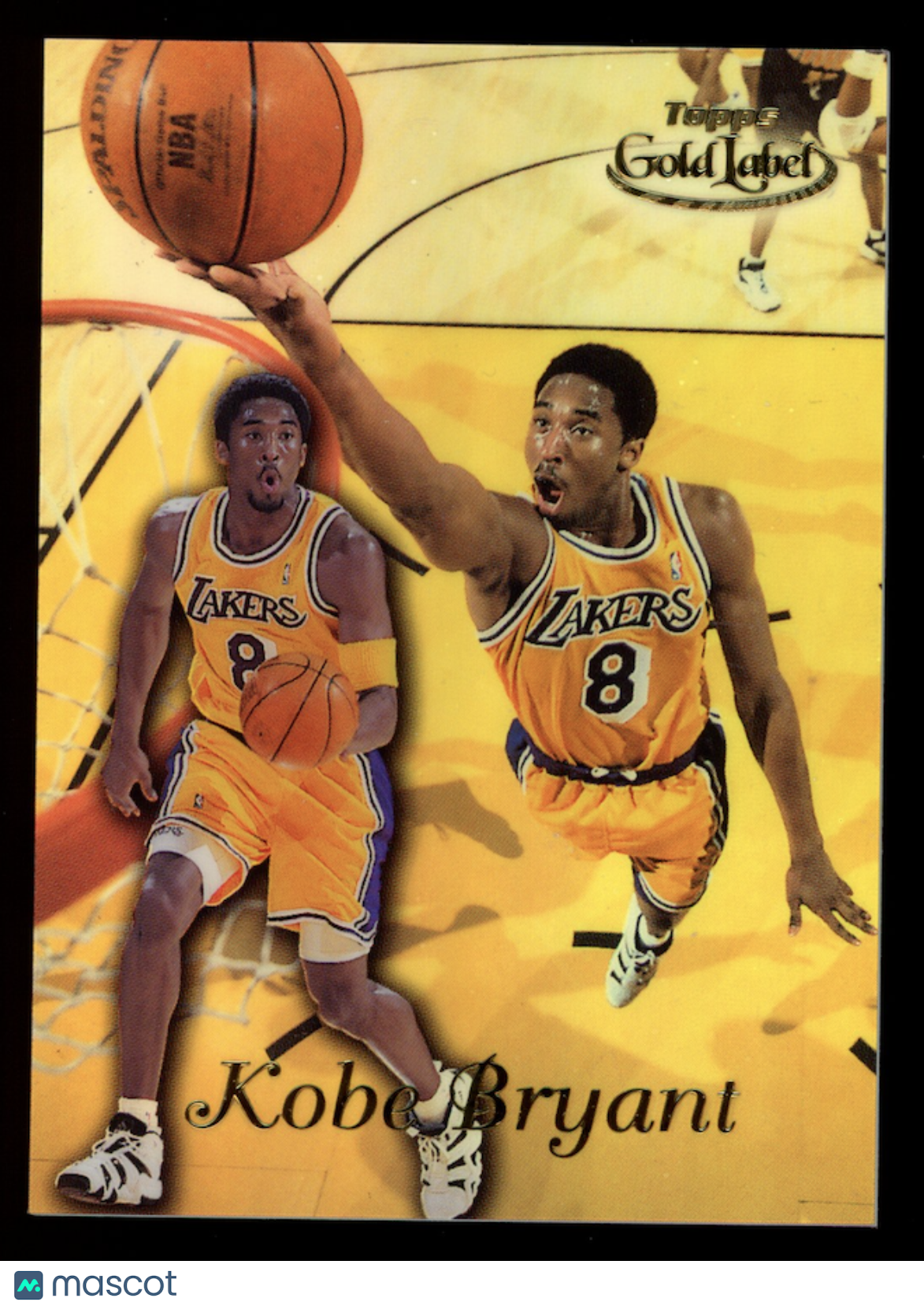 KOBE BRYANT 1998-99 Topps Gold Label #GL3 Lakers
