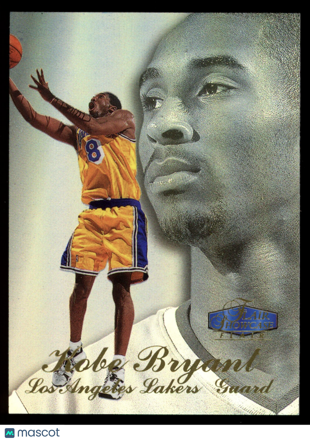 KOBE BRYANT 1997-98 Fleer Flair Showcase Row 3 Seat 18 Lakers