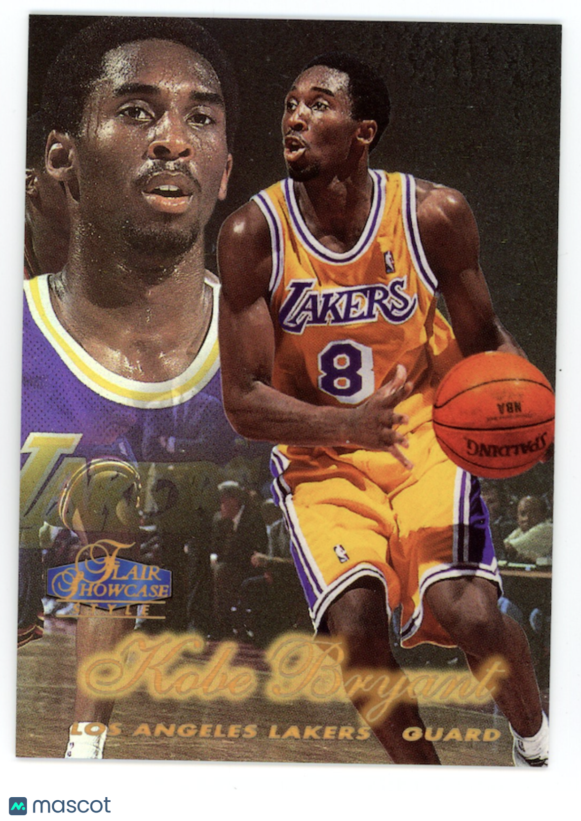 KOBE BRYANT 1997-98 Fleer Flair Showcase Style Showstopper Row 2 Seat 18 Lakers