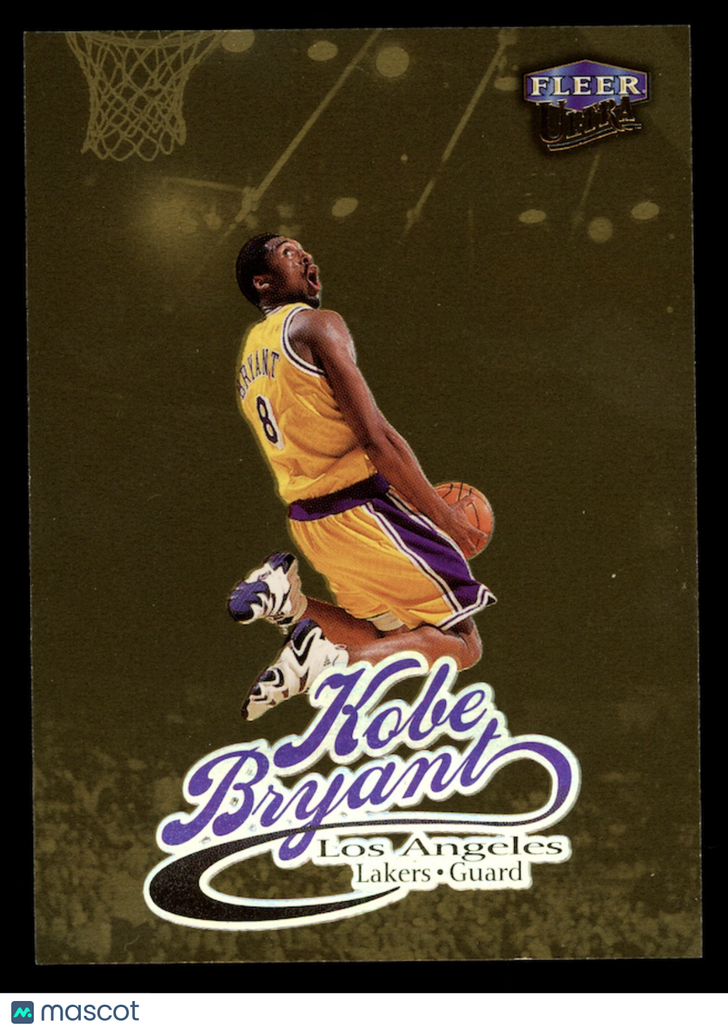 KOBE BRYANT 1998-99 Fleer Ultra Gold Medallion Edition #61G Lakers