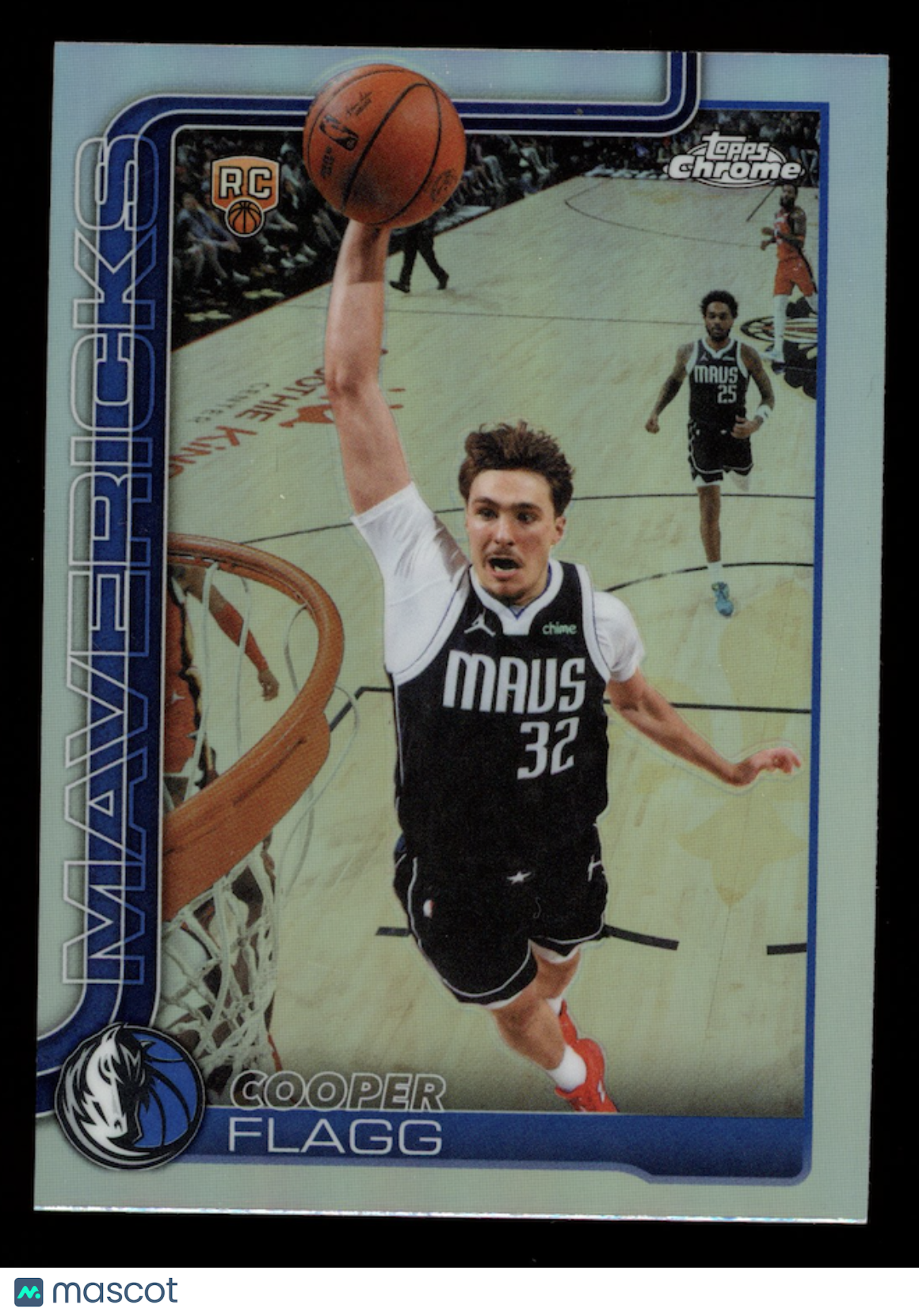 COOPER FLAGG 2025-26 Topps Chrome Update Rookie Refractor #151 Mavericks