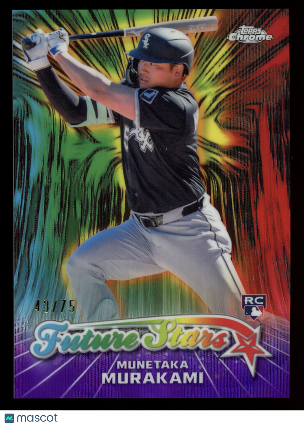 MUNETAKA MURAKAMI 2026 Topps Chrome Rookie Future Stars Purple Refractor /75