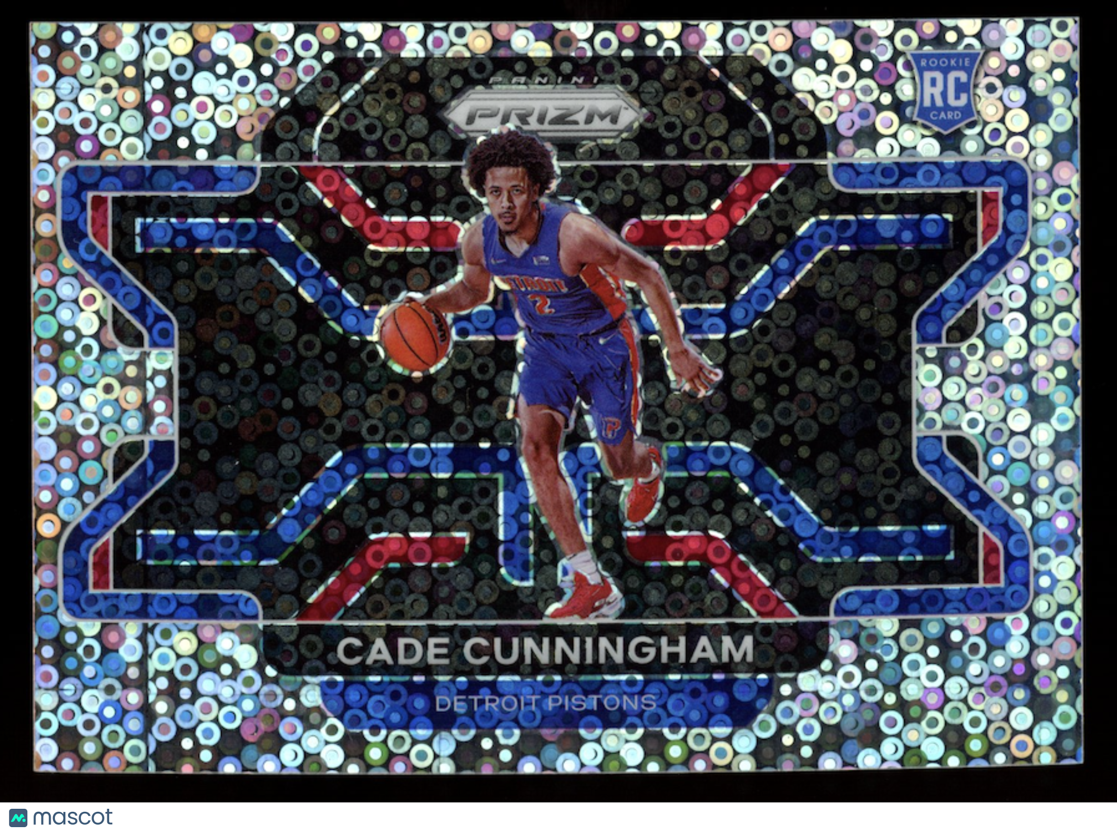 CADE CUNNINGHAM 2021-22 Panini Prizm Fast Break Rookie Variation Disco #282