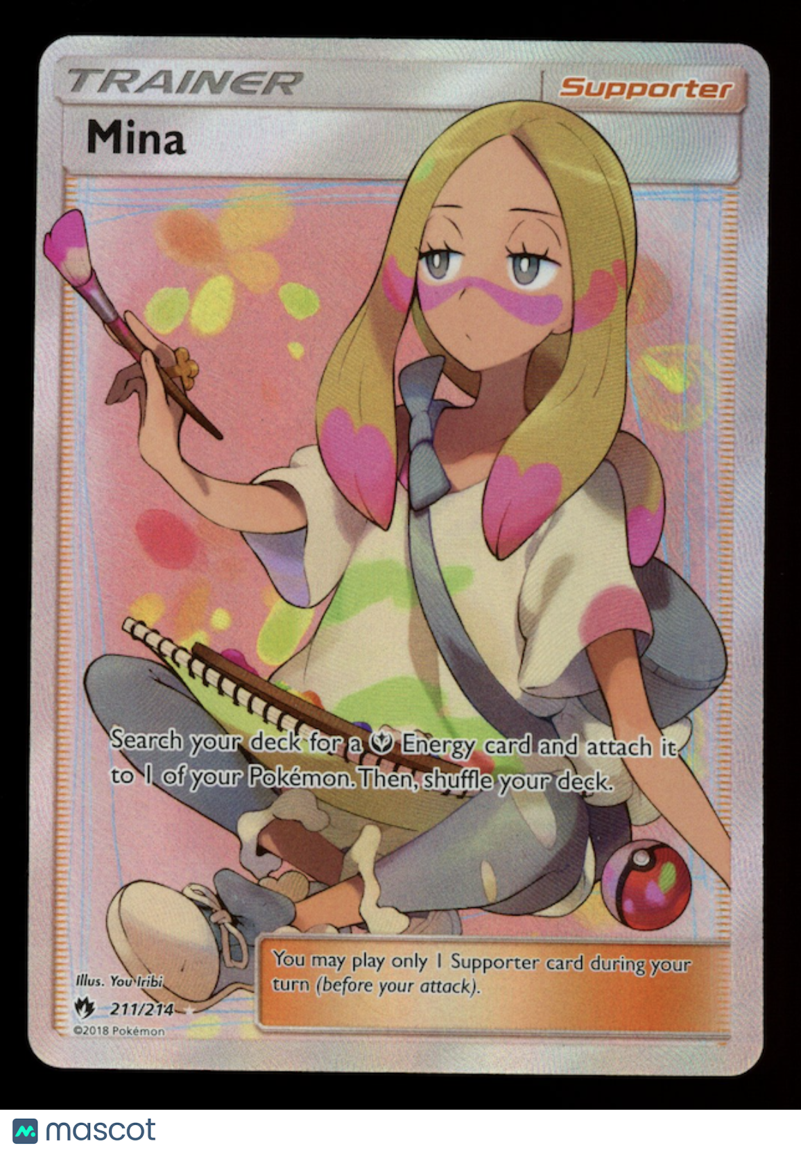 MINA 2018 Pokemon Lost Thunder Holo Ultra Rare #211/214