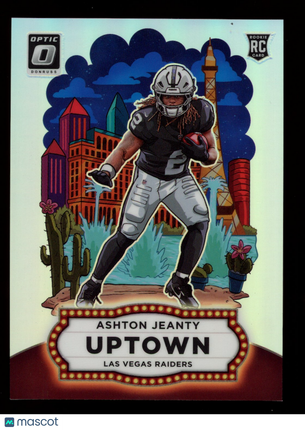 ASHTON JEANTY 2025 Panini Donruss Optic Uptown Prizm Rookie Case Hit SSP #2