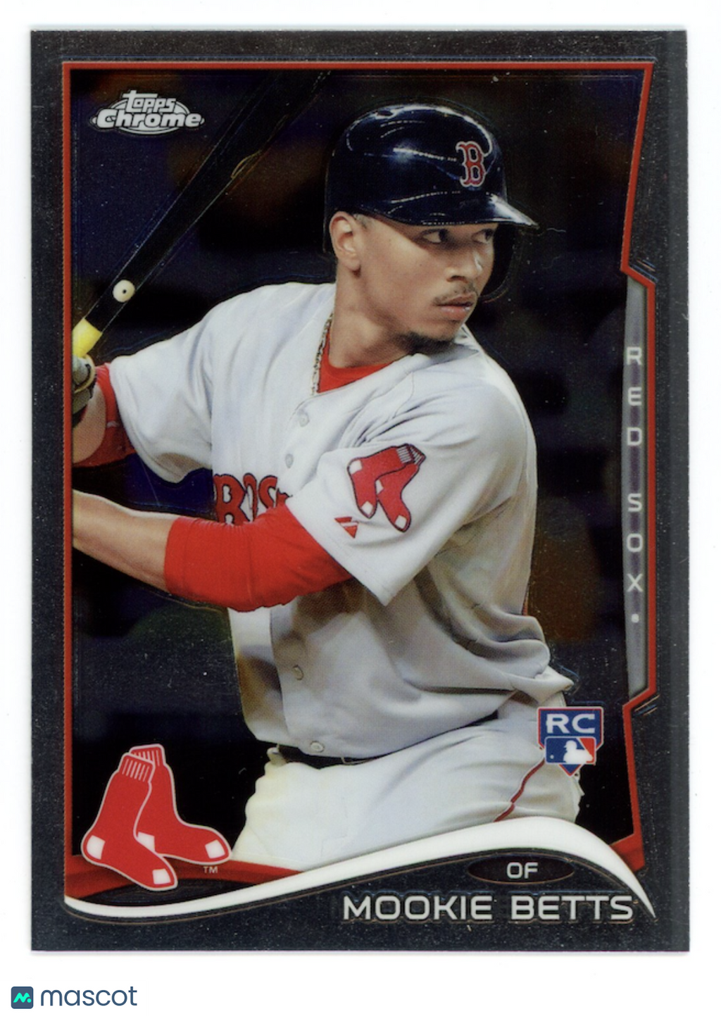 MOOKIE BETTS 2014 Topps Chrome Update Rookie Card #US-20 Red Sox
