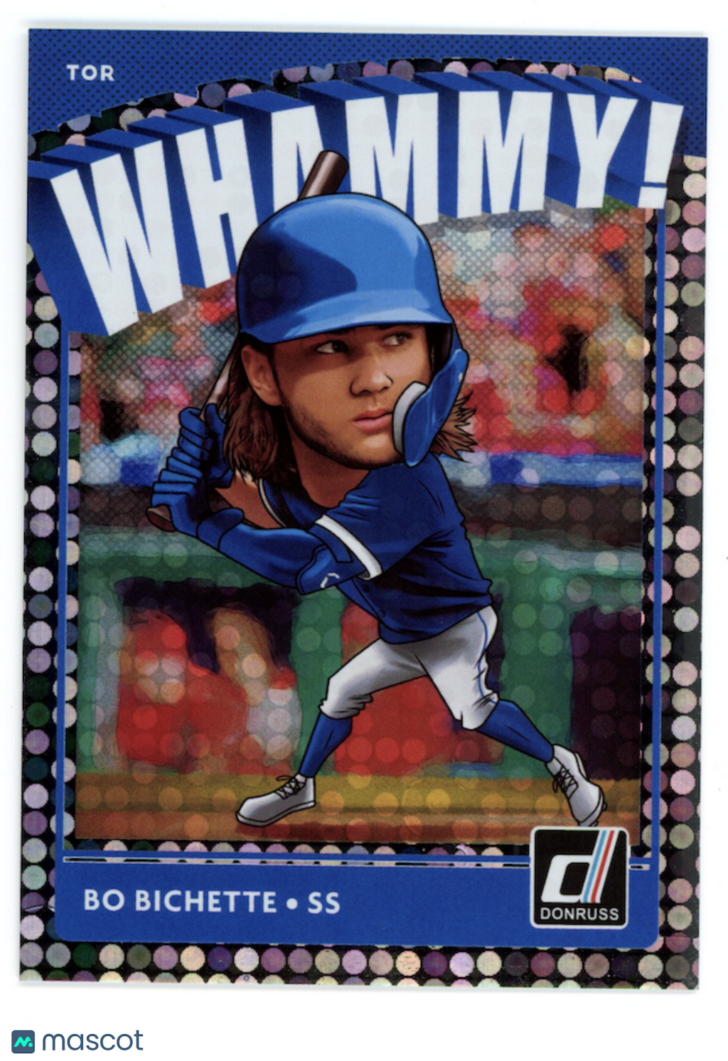 BO BICHETTE 2021 Panini Donruss Whammy Case Hit SSP #W2 Blue Jays