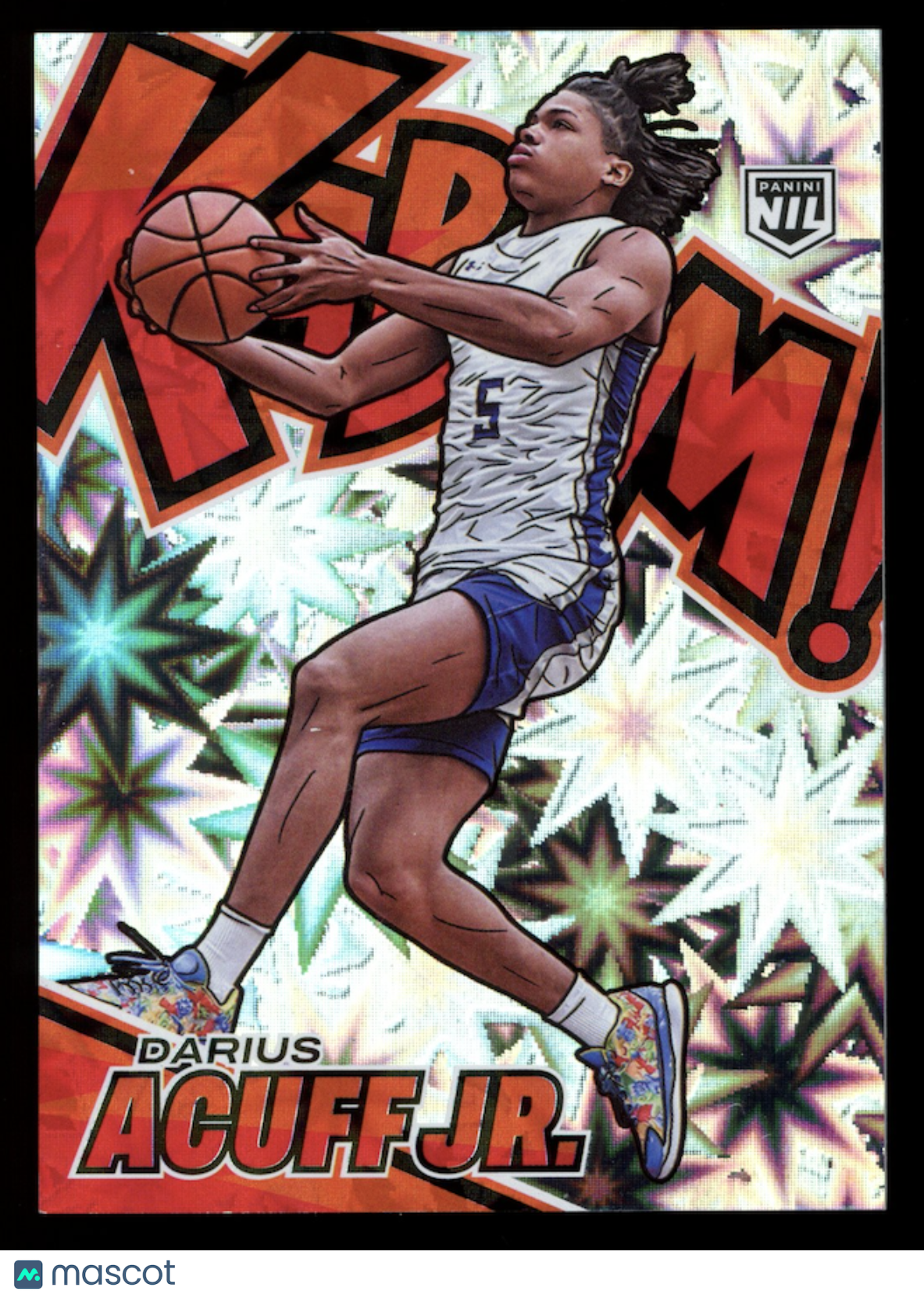 DARIUS ACUFF JR. 2025-26 Panini Signature Series Kaboom Case Hit SSP #20 Kings