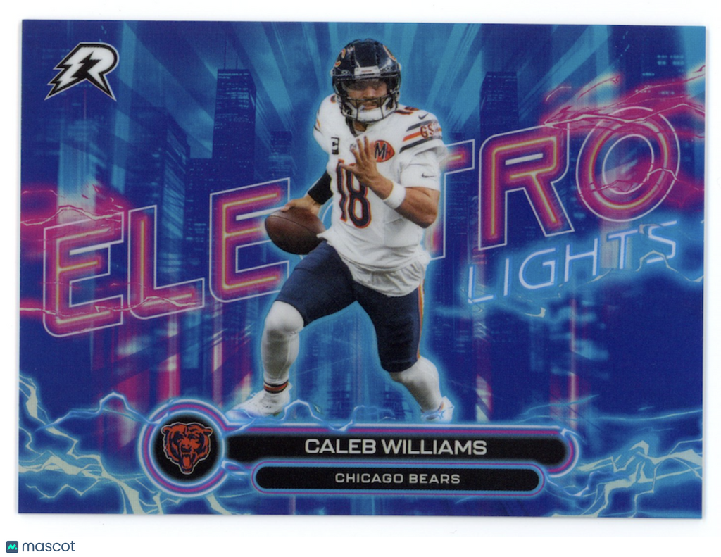 CALEB WILLIAMS 2025 Topps Resurgence Electro Lights Case Hit SSP #EL-10 Bears