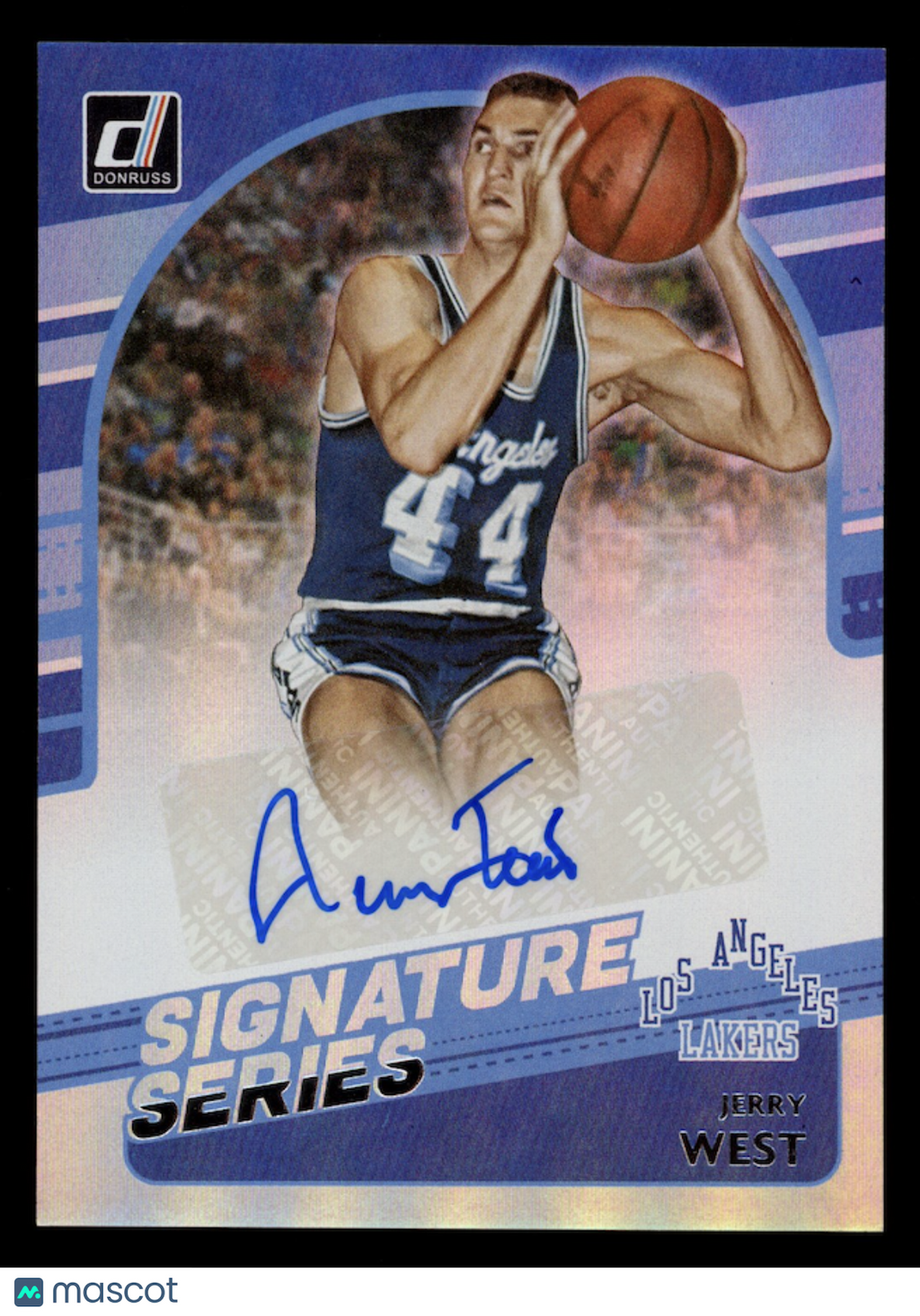 JERRY WEST 2020-21 Panini Donruss Signature Series Auto #SG-JWS Lakers