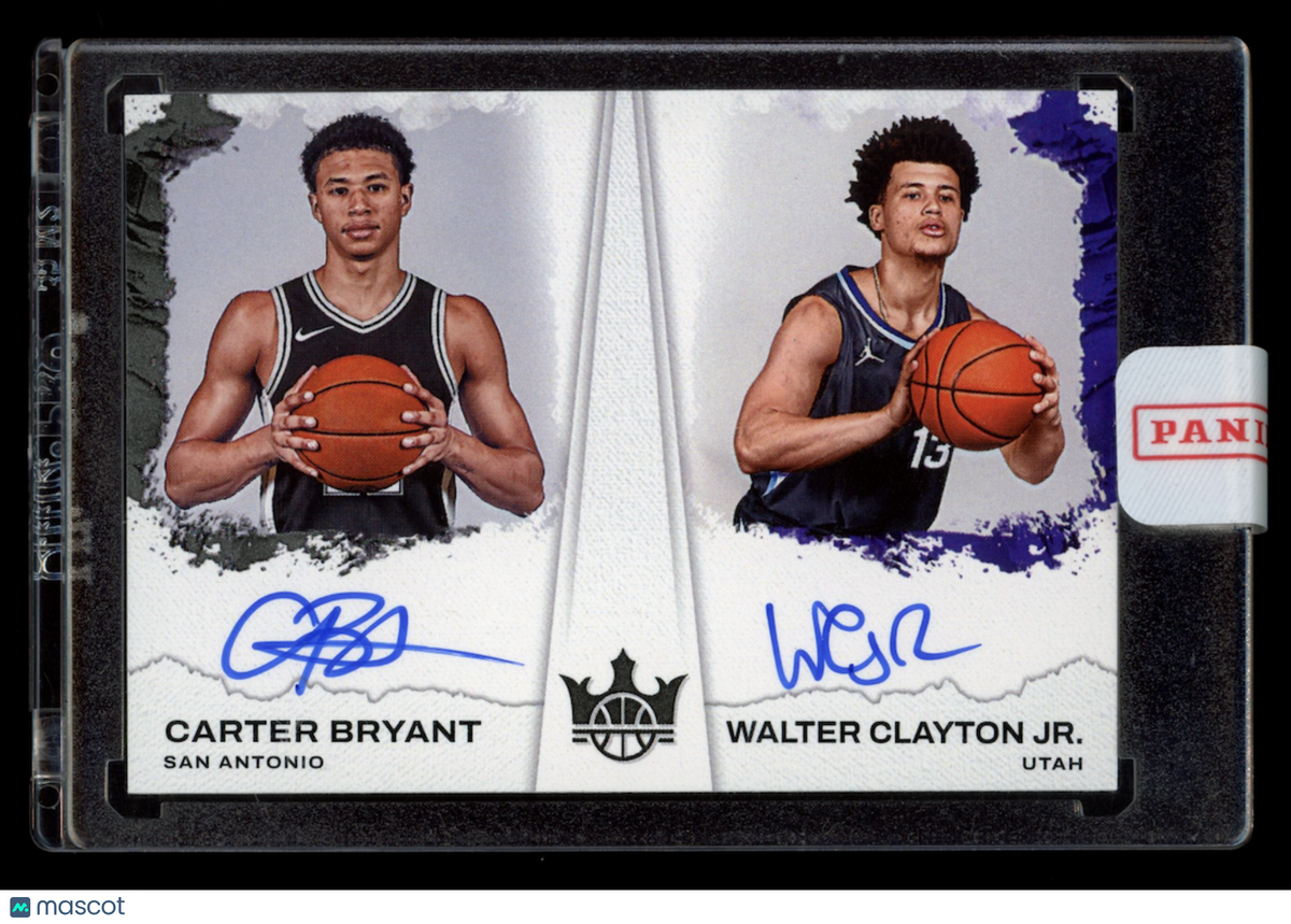 CARTER BRYANT WALTER CLAYTON JR. 2026 Panini Court Kings Next Day Auto #NDD-KYR