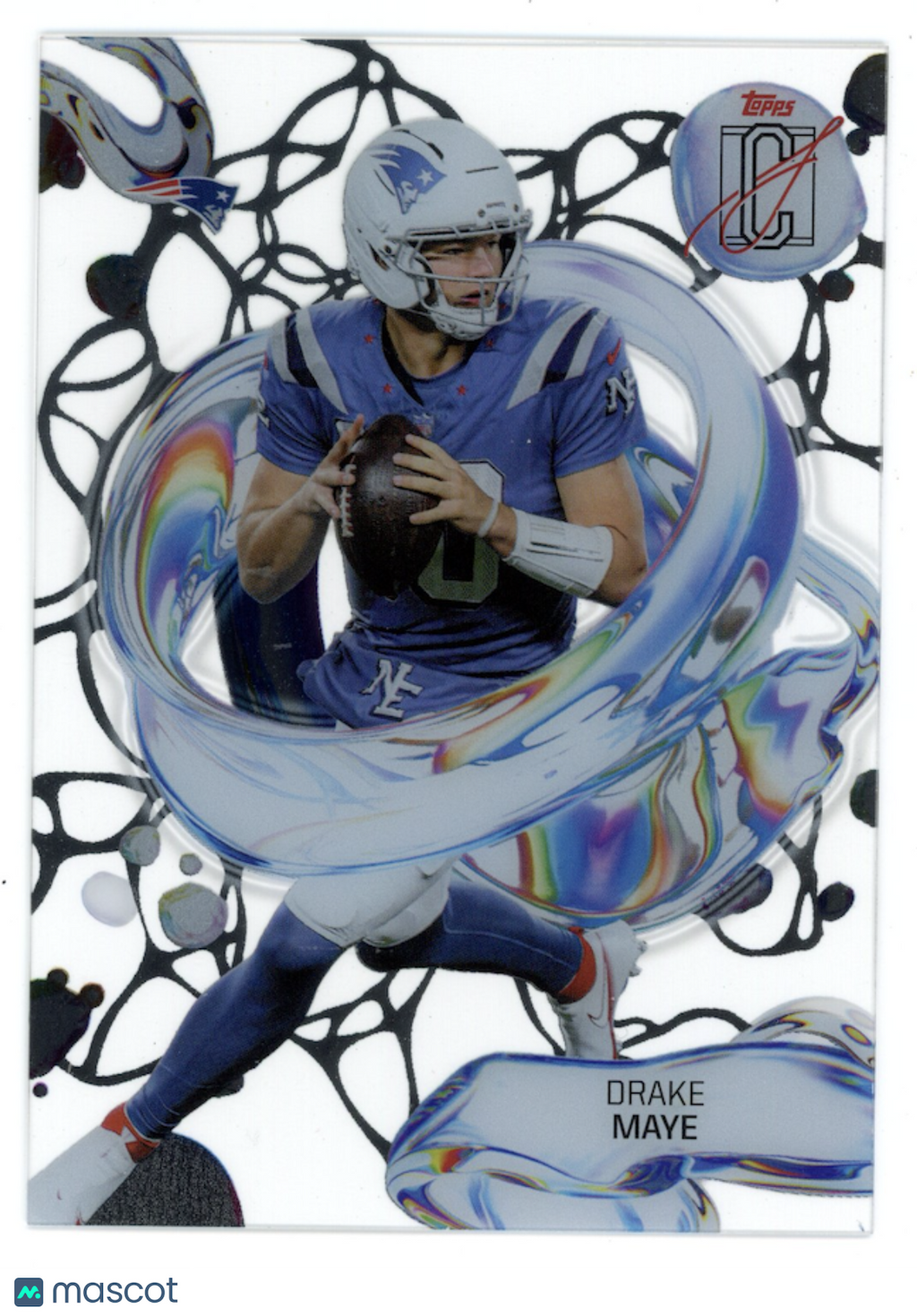 DRAKE MAYE 2025 Topps Signature Class Fluidity SSP #FL-7 Patriots