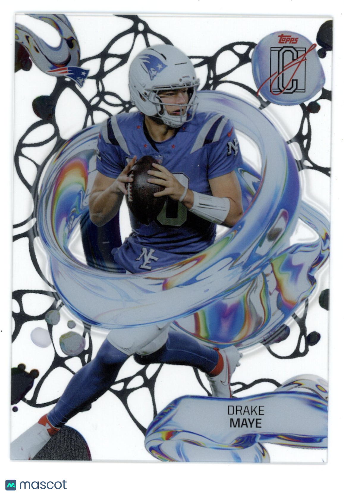 DRAKE MAYE 2025 Topps Signature Class Fluidity SSP #FL-7 Patriots