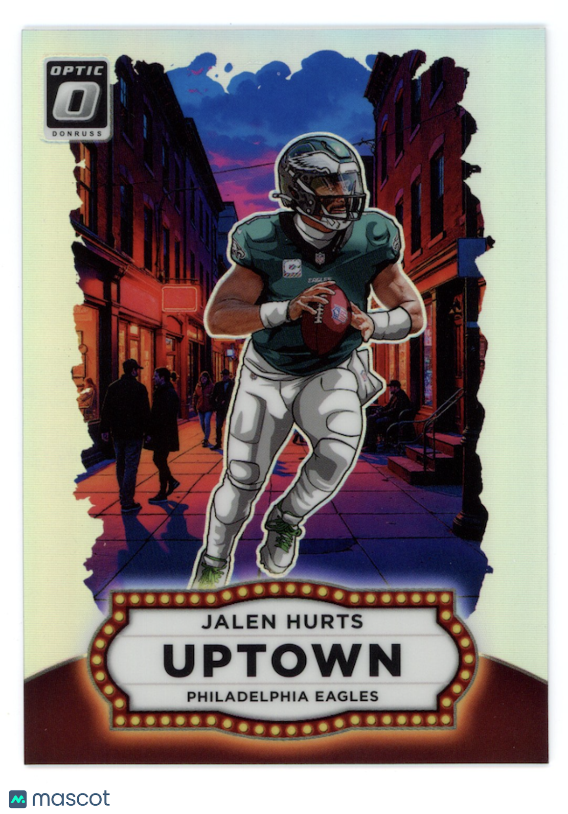 JALEN HURTS 2025 Donruss Optic Uptown Case Hit SSP #9 Eagles