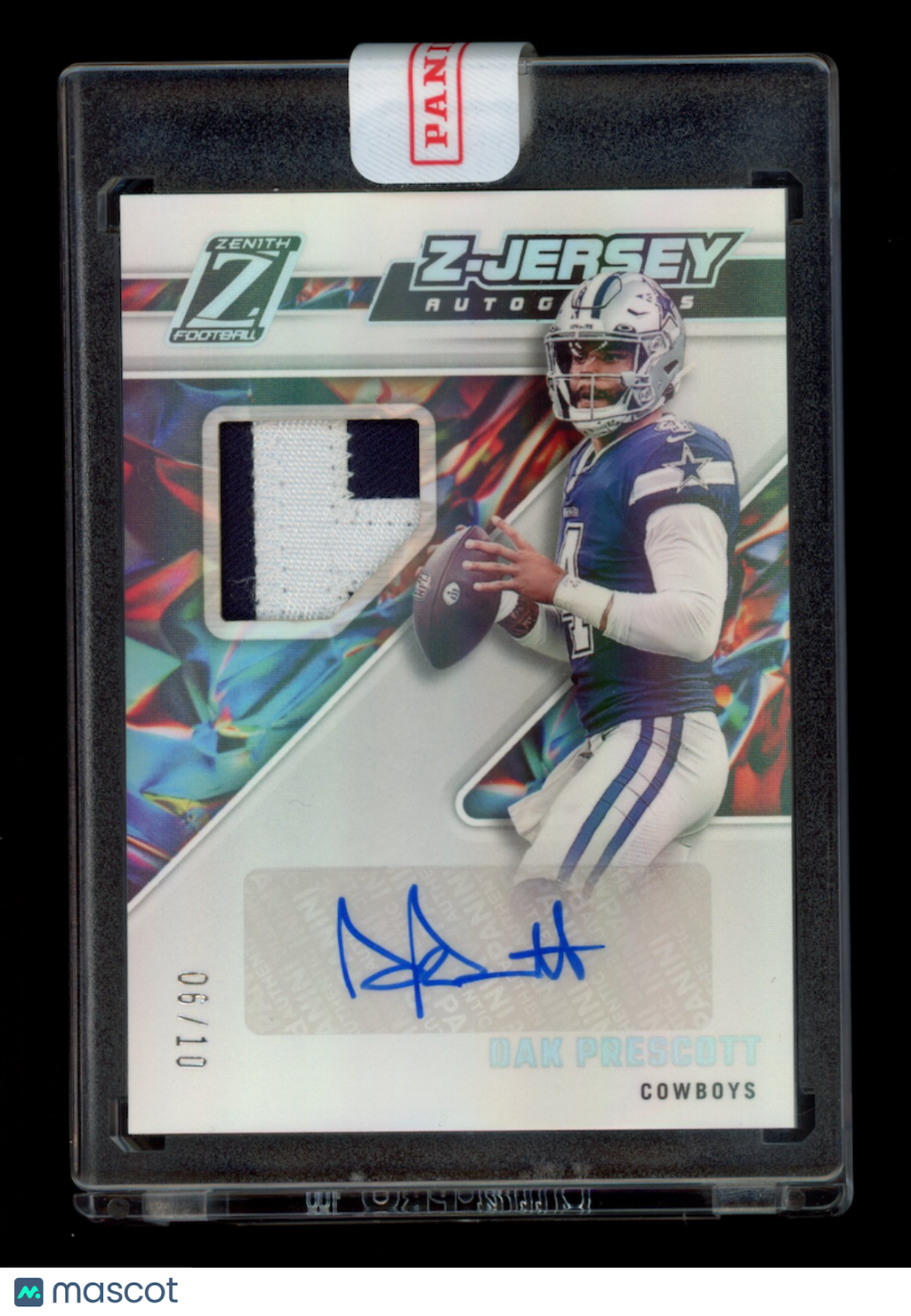 DAK PRESCOTT 2022 Panini Zenith Z-Jersey Autographs Patch Auto /10 #ZJA-DP