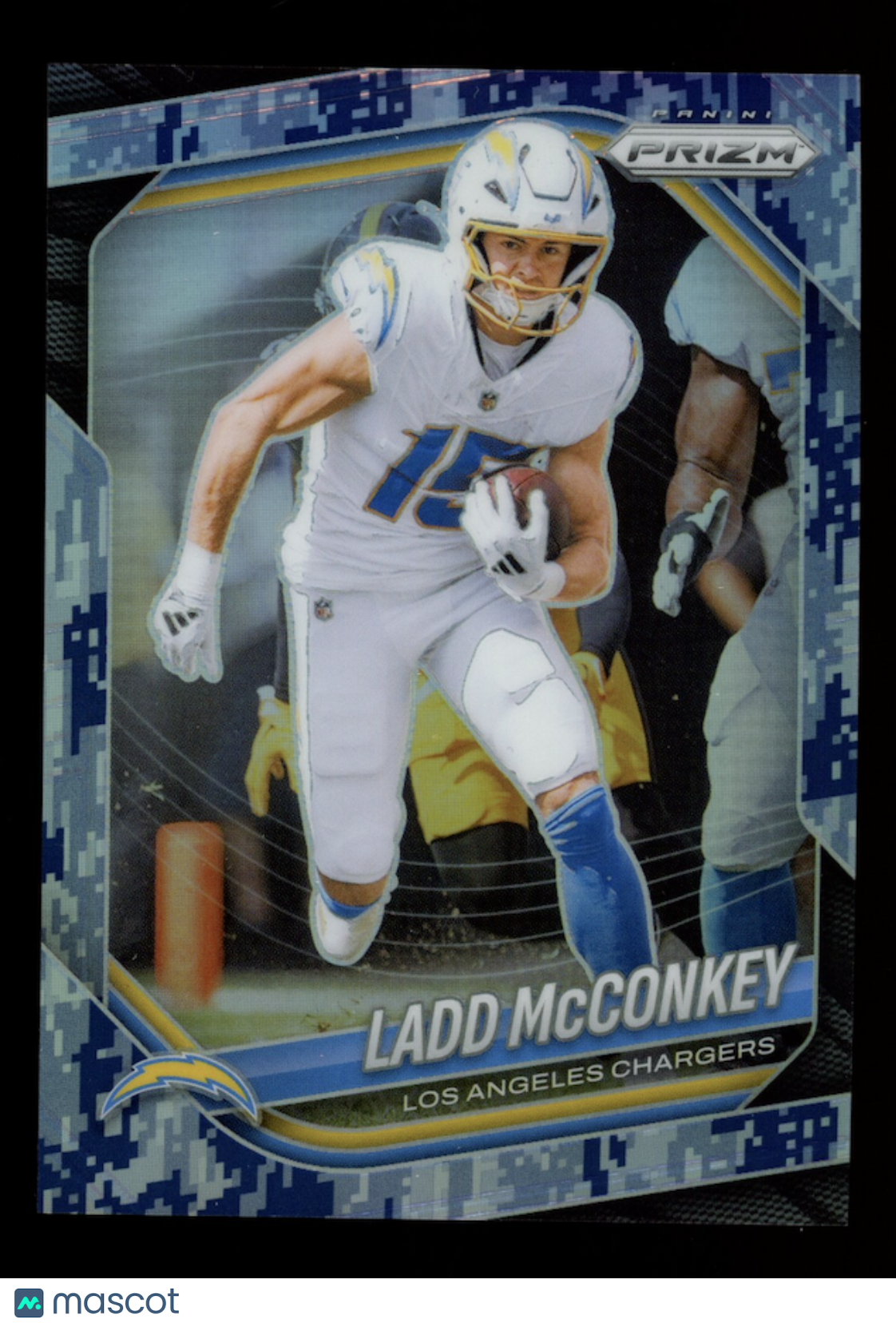 LADD MCCONKEY 2025 Panini Prizm Navy Camo /25 #18 Chargers