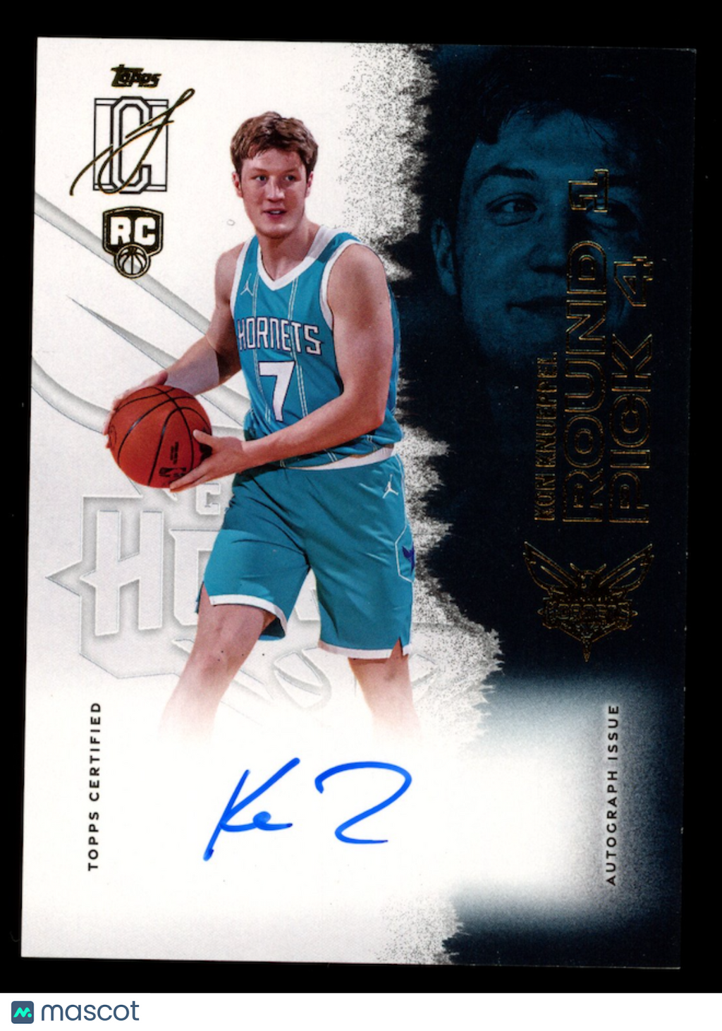 KON KNUEPPEL 2025-26 Topps Signature Class Rookie Auto #RCA-KK Hornets