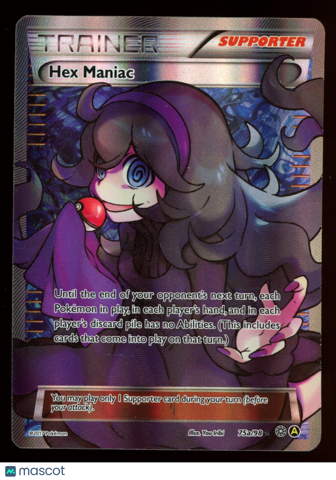 HEX MANIAC 2015 Pokemon Ancient Origins Alternate Art Promo #75a/98