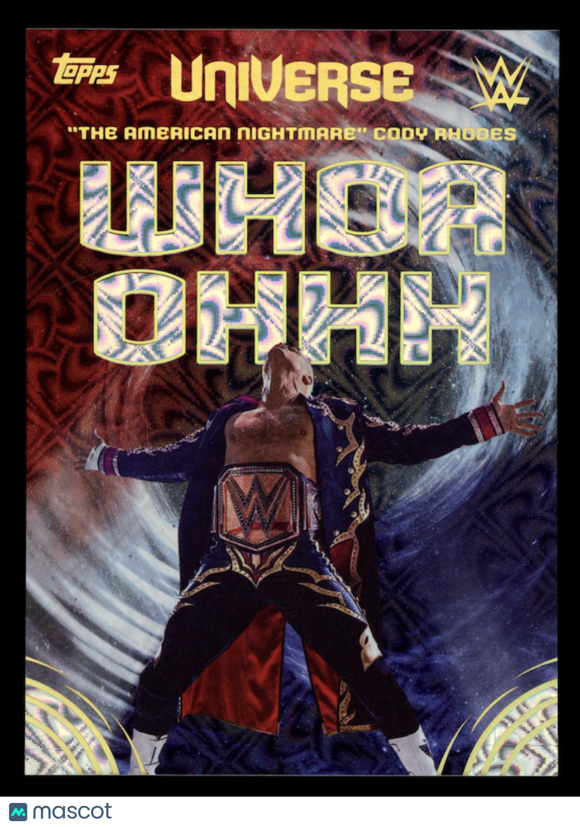 CODY RHODES 2026 Topps Universe WWE Echoes Case Hit SSP #E-20
