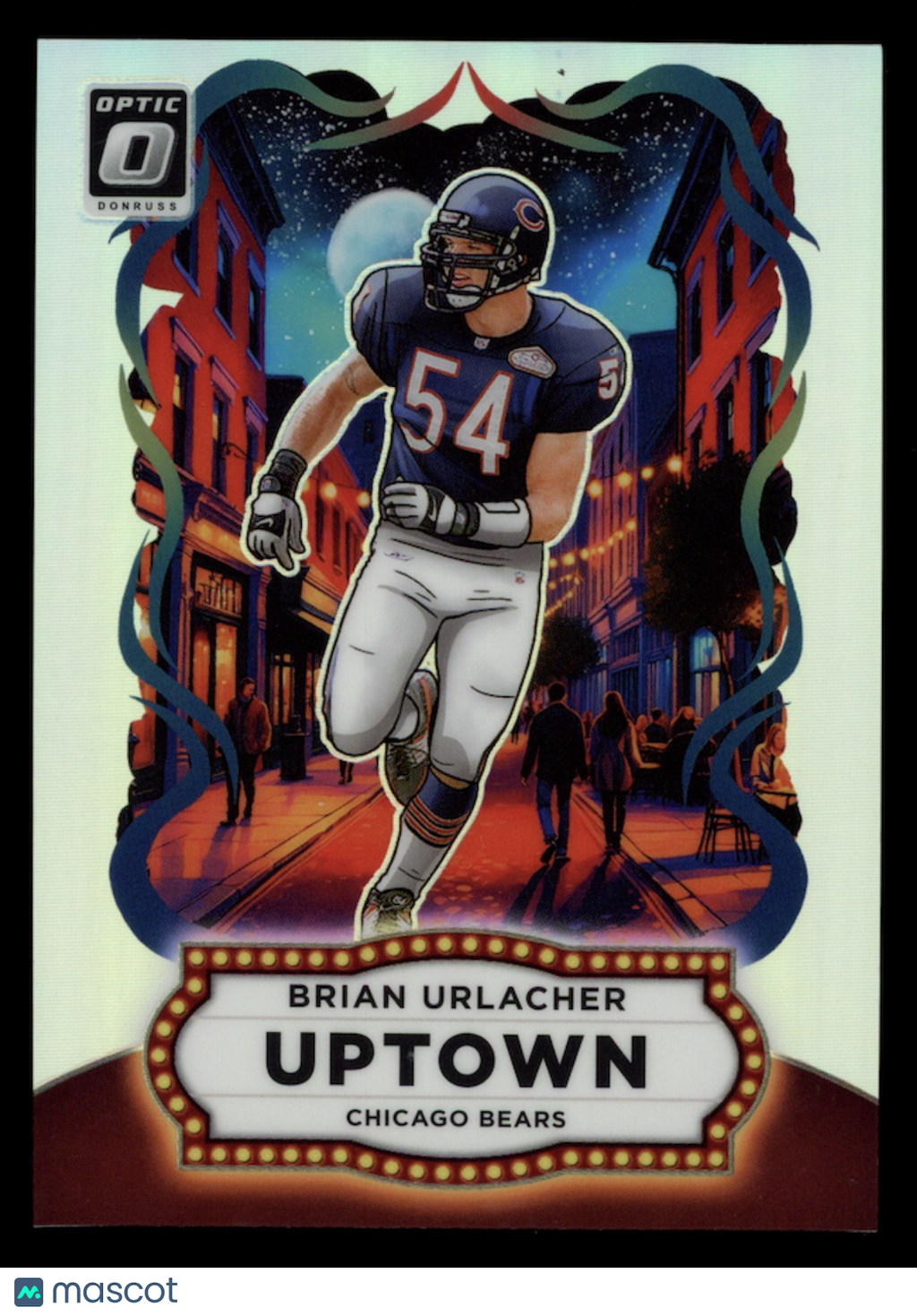BRIAN URLACHER 2025 Panini Donruss Optic Uptown Prizm Case Hit SSP #3 Bears
