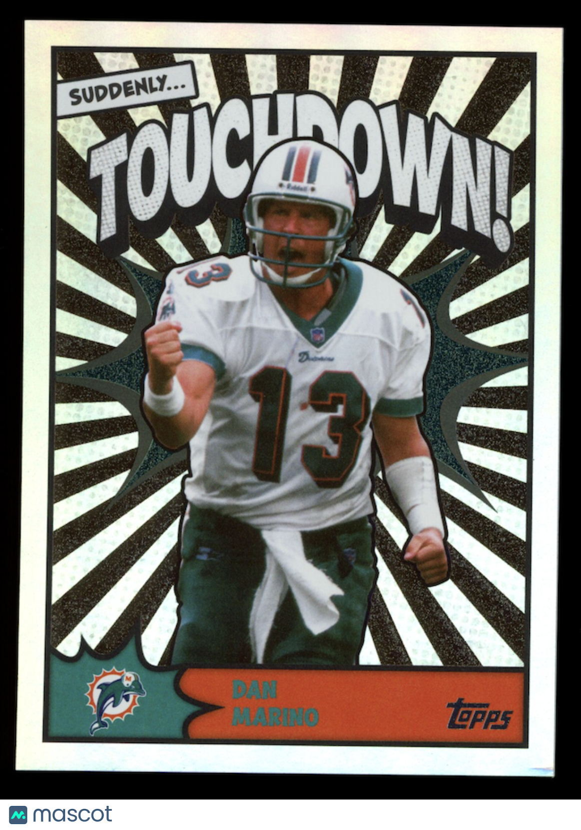 DAN MARINO 2026 Topps Flagship Touchdown Case Hit SSP #TD-7 Dolphins