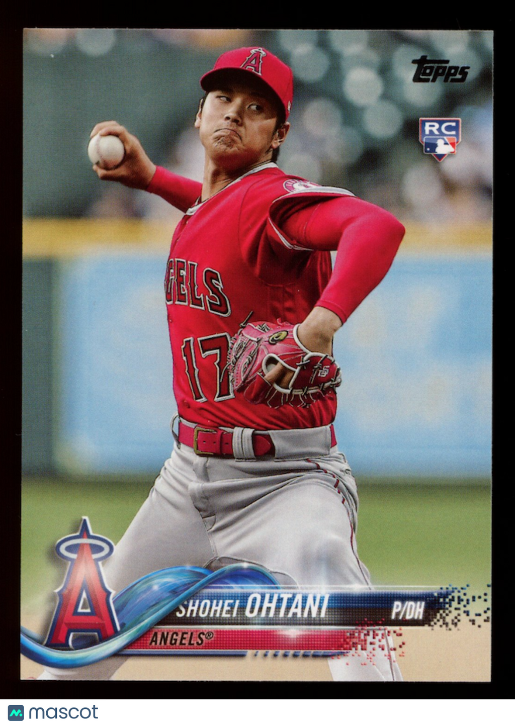 SHOHEI OHTANI 2018 Topps Update Series Rookie Pitching #US1 Angels