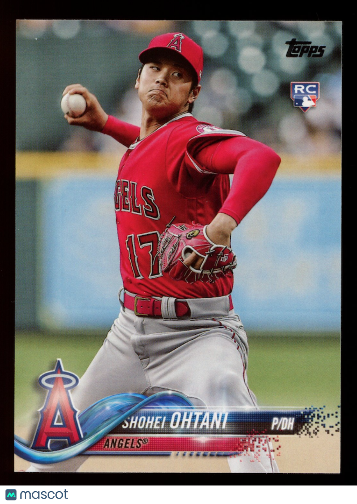 SHOHEI OHTANI 2018 Topps Update Series Rookie Pitching #US1 Angels