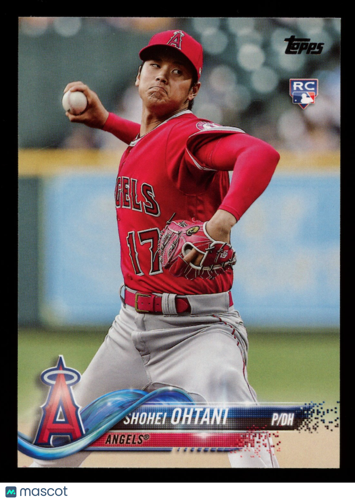 SHOHEI OHTANI 2018 Topps Update Series Rookie Pitching #US1 Angels