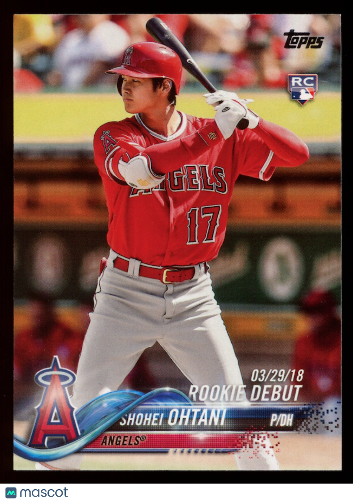 SHOHEI OHTANI 2018 Topps Update Series Rookie Batting #US285 Angels
