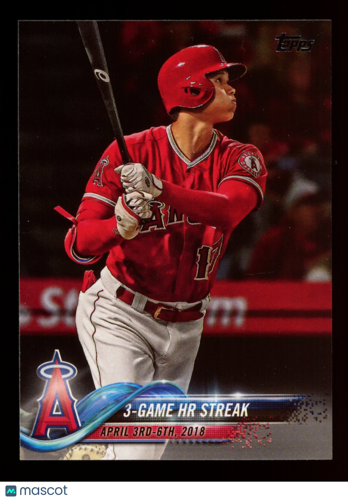 SHOHEI OHTANI 2018 Topps Update Series Rookie Season Highlights #US189 Angels