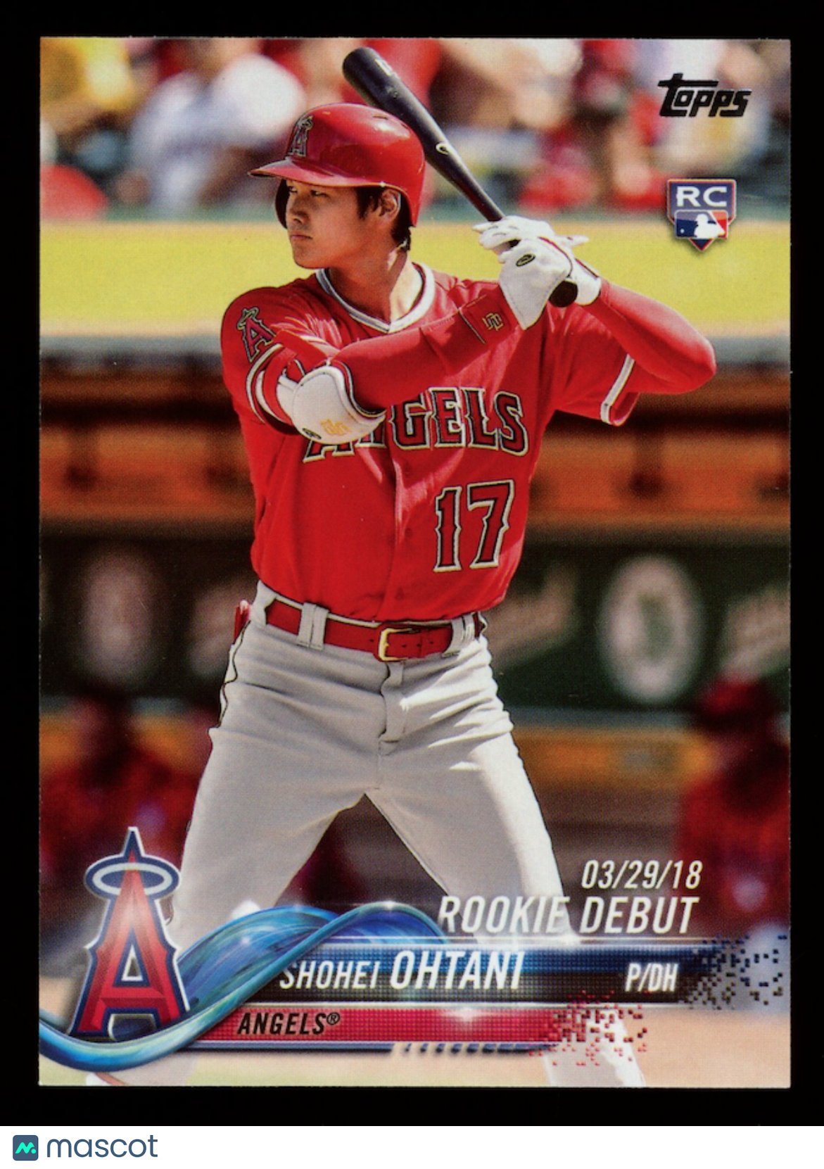 SHOHEI OHTANI 2018 Topps Update Series Rookie Batting #US285 Angels