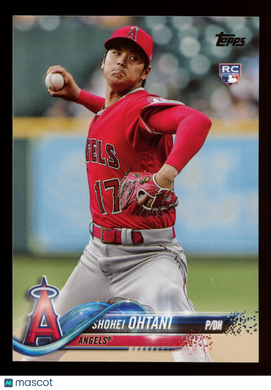 SHOHEI OHTANI 2018 Topps Update Series Rookie Pitching #US1 Angels