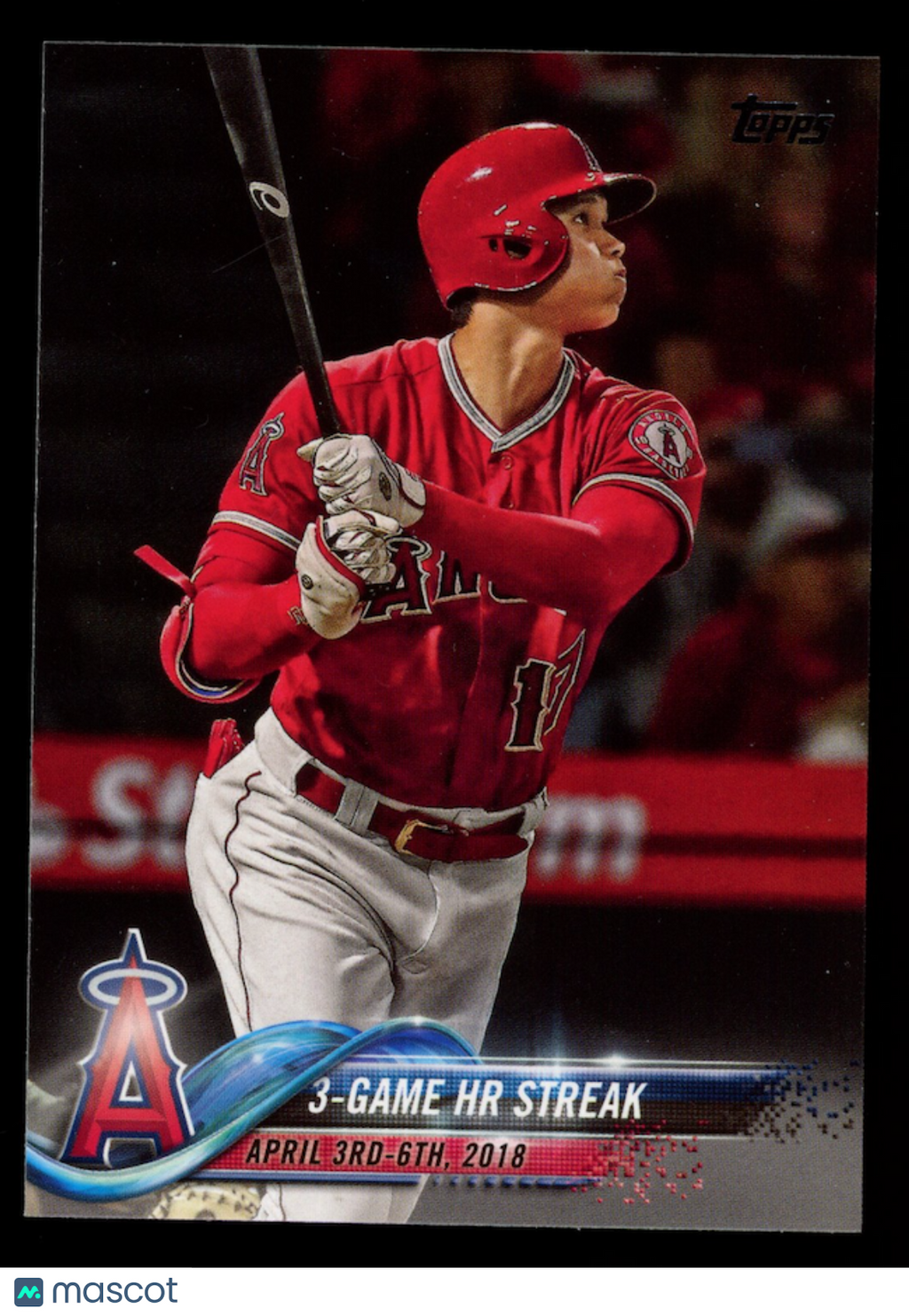 SHOHEI OHTANI 2018 Topps Update Series Rookie Season Highlights #US189 Angels