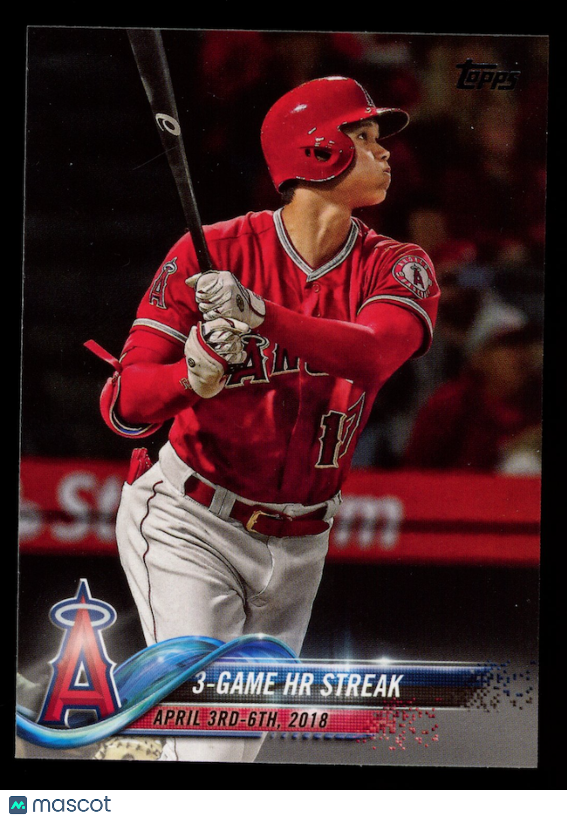 SHOHEI OHTANI 2018 Topps Update Series Rookie Season Highlights #US189 Angels