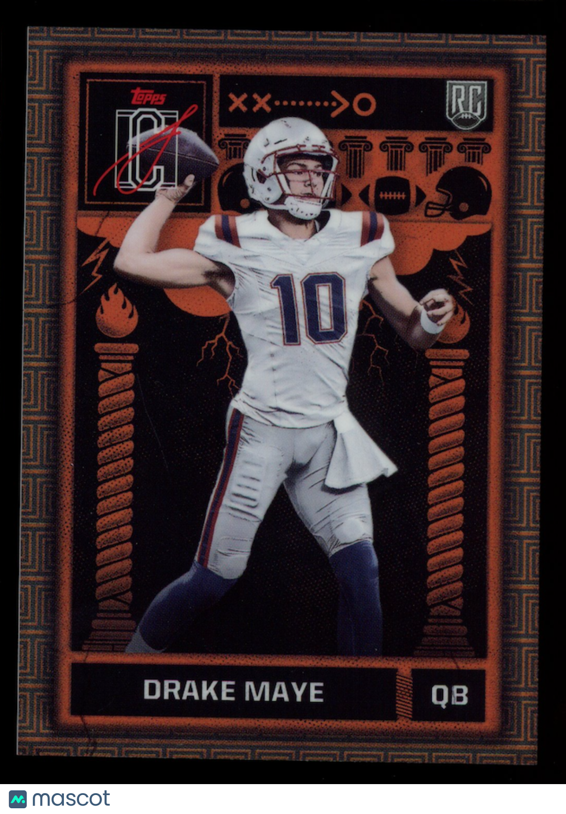 DRAKE MAYE 2024 Topps Signature Class Odyssey Rookie Case Hit SSP #O-3 Patriots