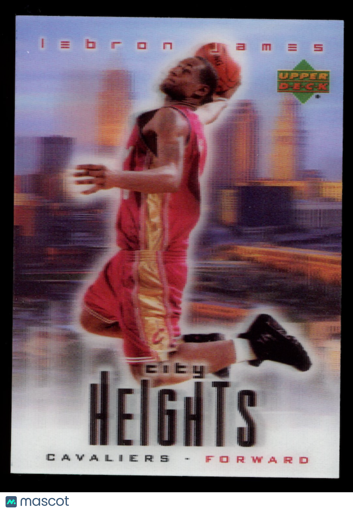 LEBRON JAMES 2003-04 Upper Deck City Heights Rookie Cavaliers
