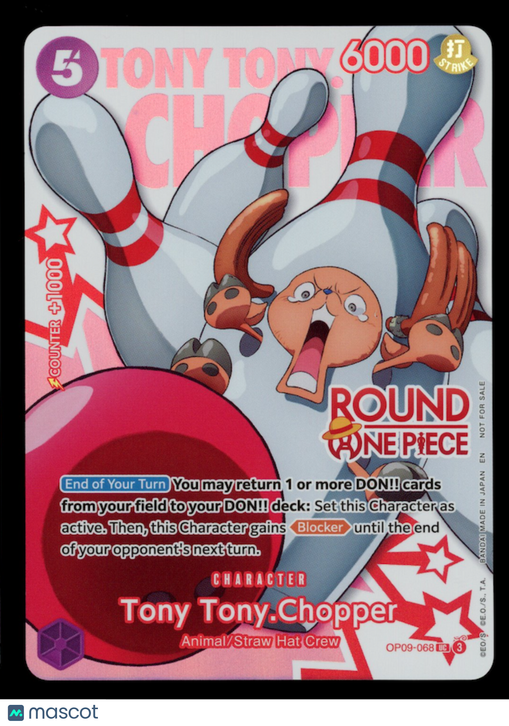 TONY TONY.CHOPPER 2026 One Piece Round 1 One Promo #OP09-068