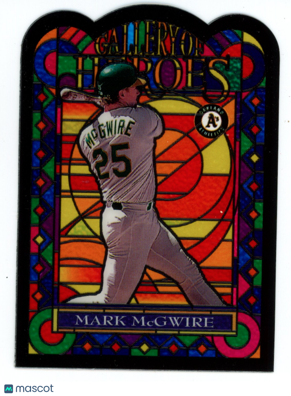 MARK MCGWIRE 1997 Topps Gallery Of Heroes #GH6 Athletics